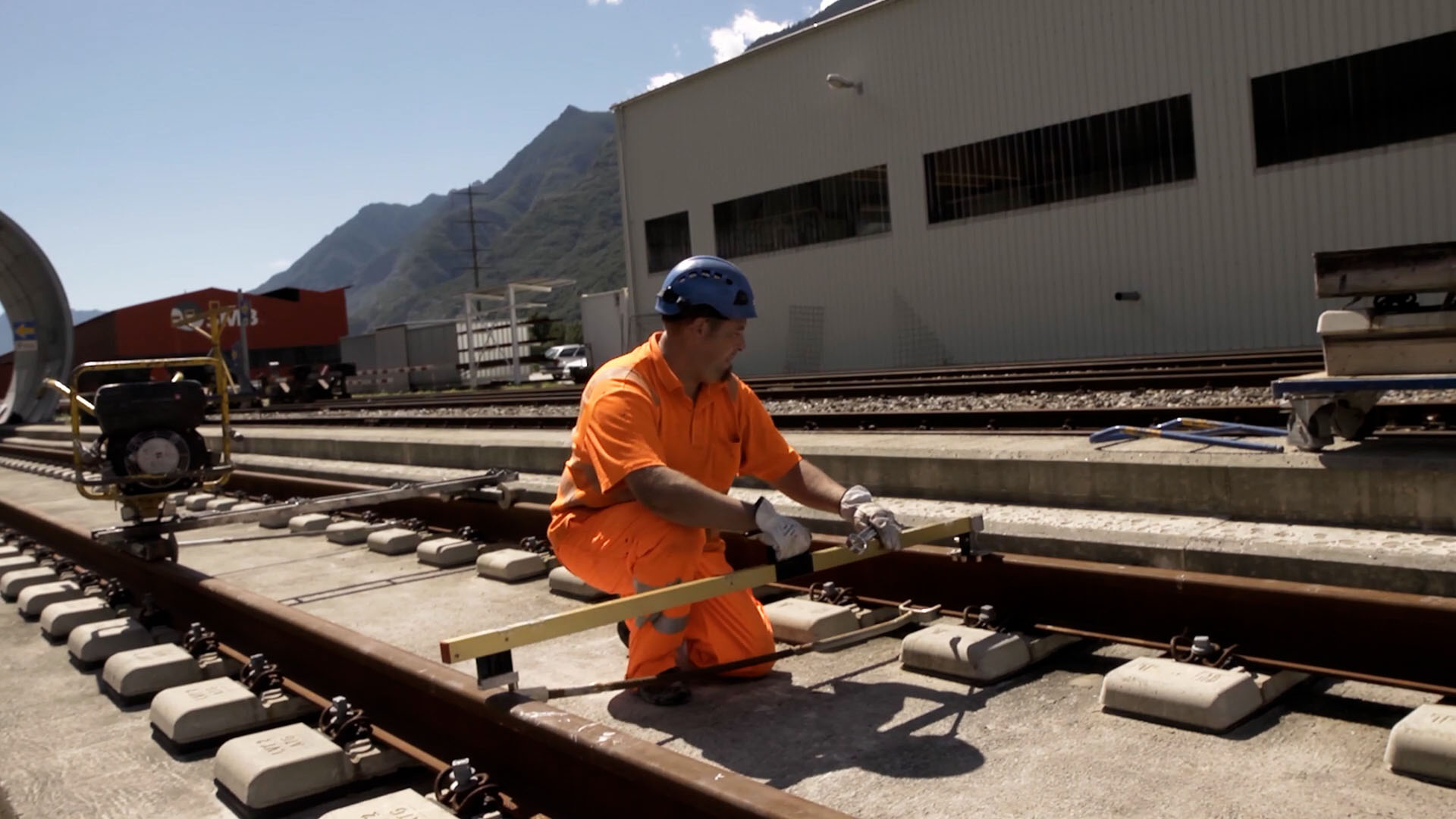 Erklärvideo Filmproduktion Vigier Rail - Sonneville component maintenance